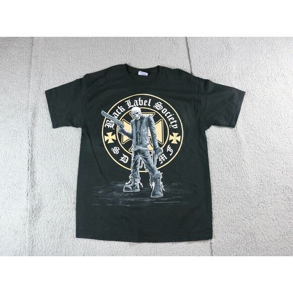New BLACK LABEL SOCIETY 2007 Large T SHIRT SDMF TOUR CONCERT METAL Double Sided - Picture 1 of 6